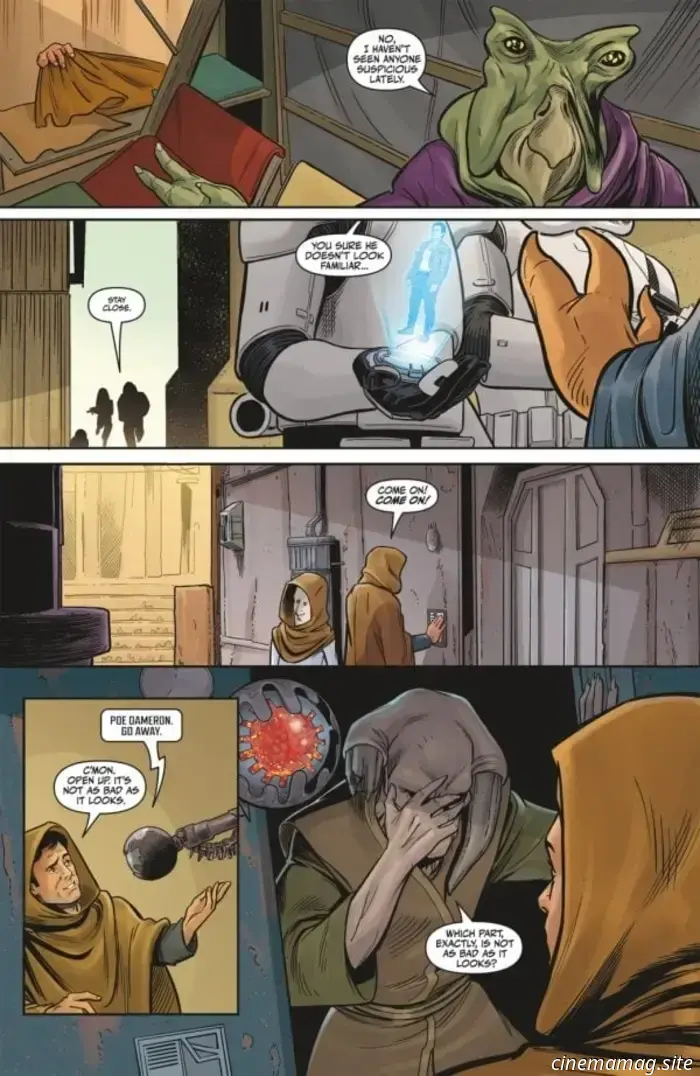 Star Wars: Historias del Hiperespacio – Rompecódigos #3 - Avance del cómic
