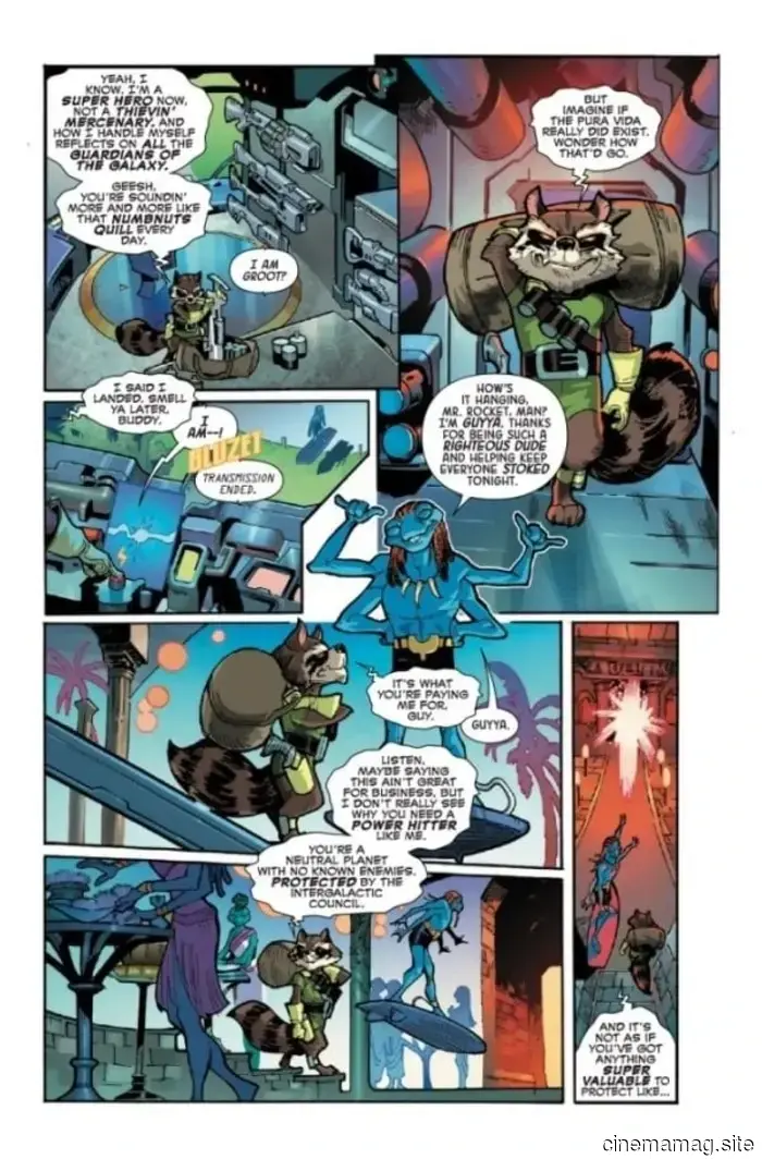 Comic Book Teaser – Rocket Raccoon: Rocket Rewind #1