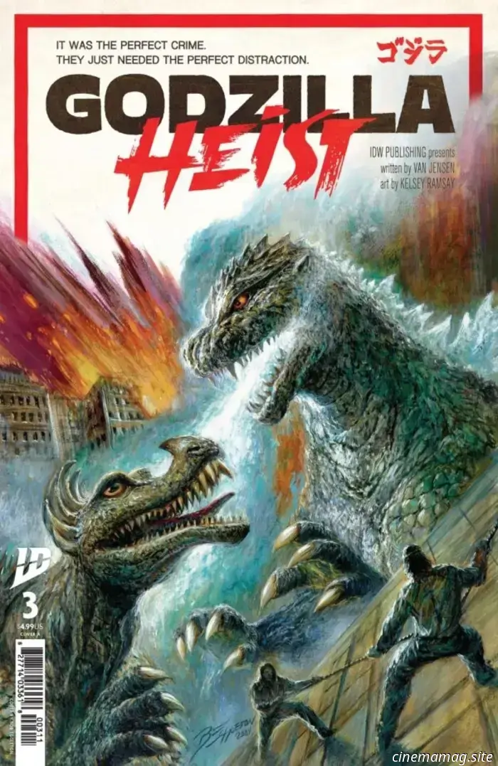 Godzilla: Heist #3 - Comic Book Sneak Peek