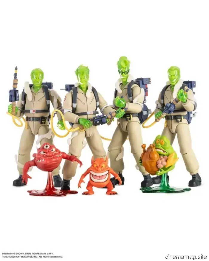 Mondo trae a Los verdaderos cazafantasmas a Comic-Con con el set de figuras de acción de Citizen Ghost.