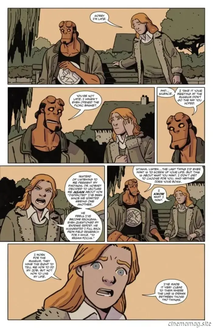 Hellboy in Love: L'arte del fuoco #1 - Anteprima del fumetto