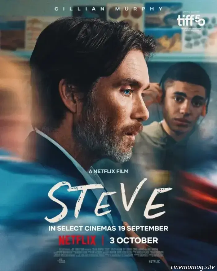 Cillian Murphy portrays Steve in the trailer for the upcoming Netflix film.