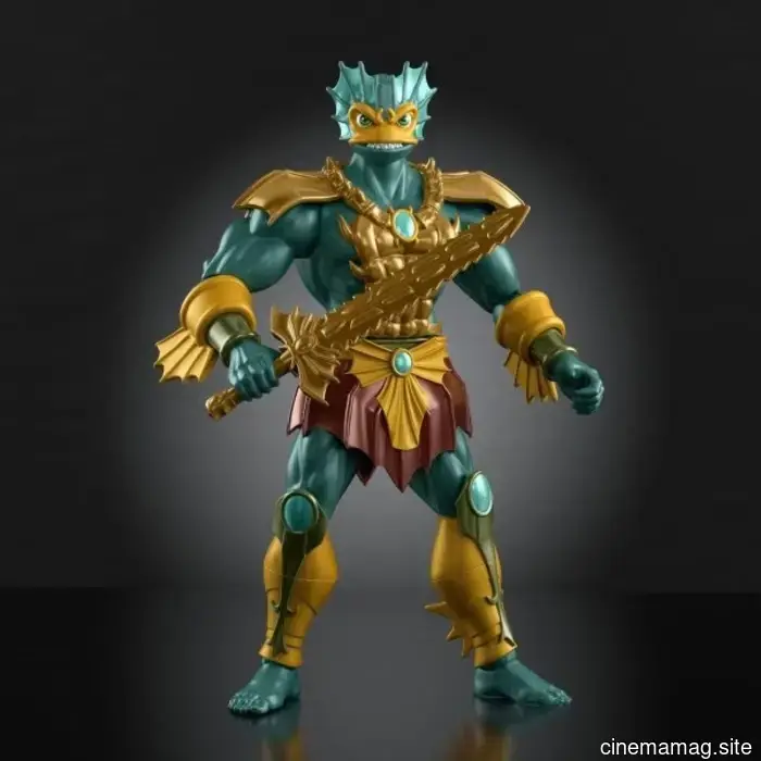 Teela, Orko, Roboto, and Mer-Man are part of Mattel's Masters of the Universe Origins 200x action figure collection.