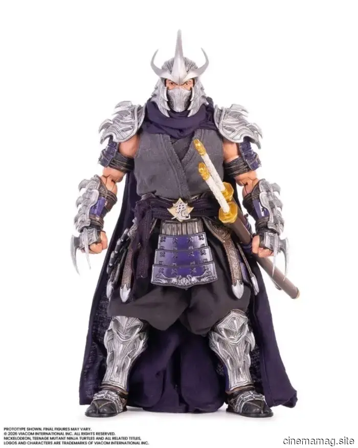 Mondo begins taking pre-orders for the sixth scale figure of Shredder from Teenage Mutant Ninja Turtles.
