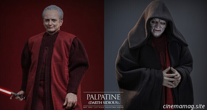 Scatena il lato oscuro con Hot Toys' Star Wars: La vendetta dei Sith Palpatine (Darth Sidious) sesta scala figura