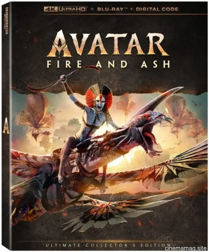 Avatar: Fuoco e Cenere di James Cameron: uscita in 4K Ultra HD, Blu-ray e digitale