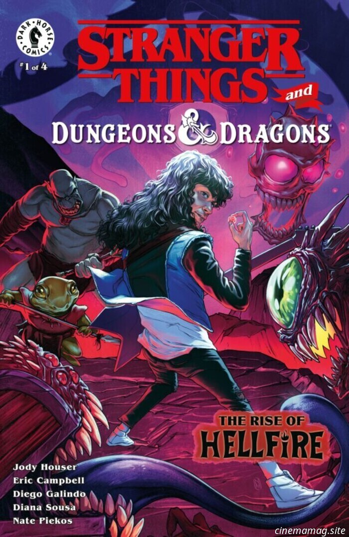 Stranger Things y Dragones y Mazmorras: The Rise of Hellfire #1 - Avance de cómic