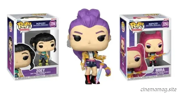 KPop Demon Hunters выходит в виде виниловых фигурок Funko Pop!