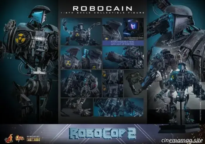 Hot Toys presenta las figuras a escala 1/6 de RoboCop y RoboCain de RoboCop 2