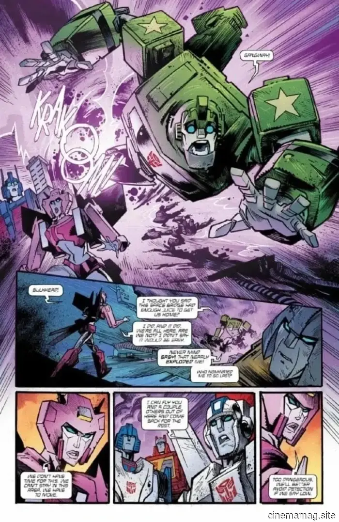Vista previa del cómic – Transformers #32