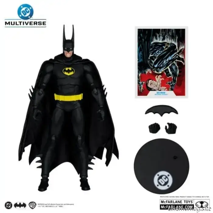 McFarlane Toys introduces new action figures from the Batman-themed DC Multiverse collection.