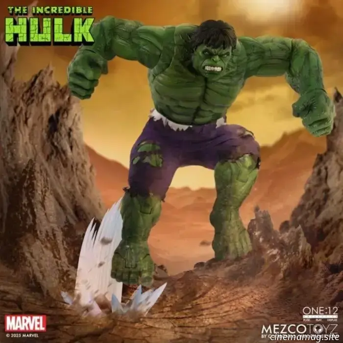 Mezco Toyz presenta l'action figure di L'Incredibile Hulk della linea One:12 Collective.