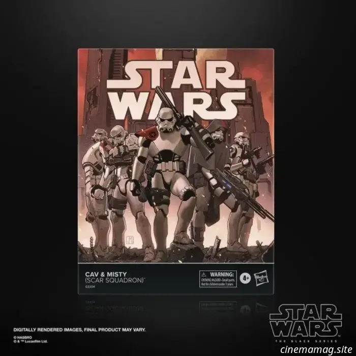 Hasbro представила фигурки из серии Star Wars: The Black Series — Лорда Старкиллера, Мисти и Кэва.