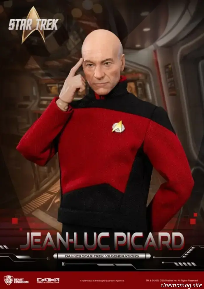 Спок и Пикар присоединяются к линейке динамичных фигурок Beast Kingdom Star Trek Dynamic 8ction Heroes.