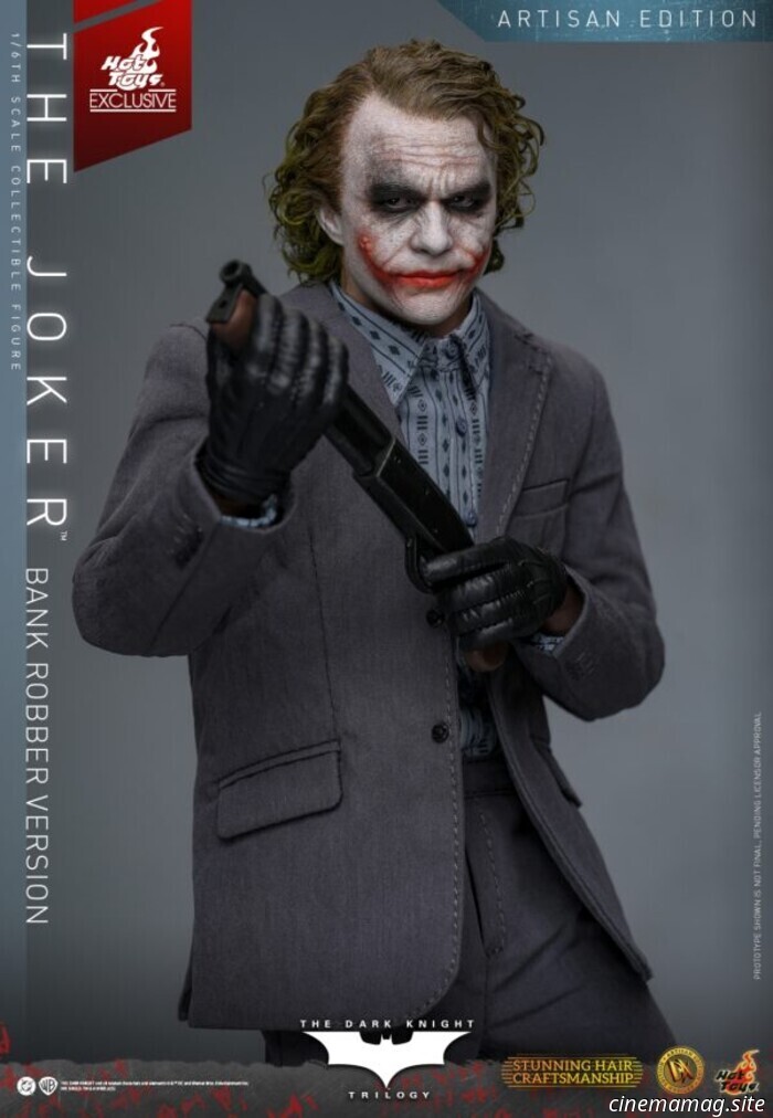 Джокер (Грабитель банков) Фигурка из серии Dark Knight Artisan Edition, представленная Hot Toys