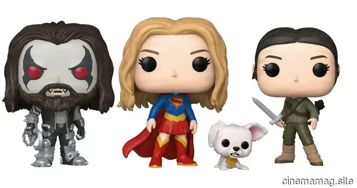 Funko launches Supergirl movie Pop! Vinyl figures.