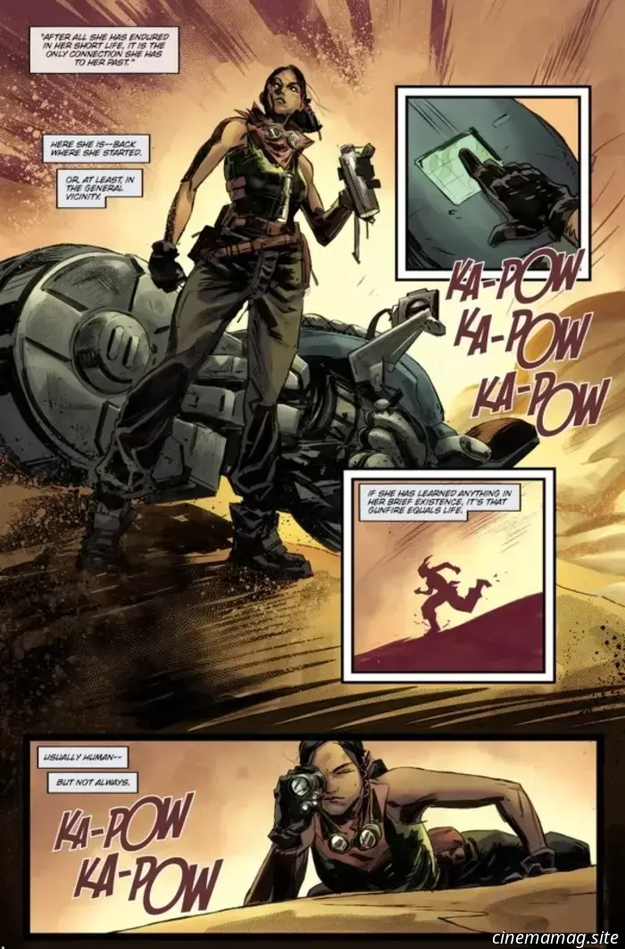 Take a first glimpse at Blade Runner: Black Lotus - Las Vegas #1.