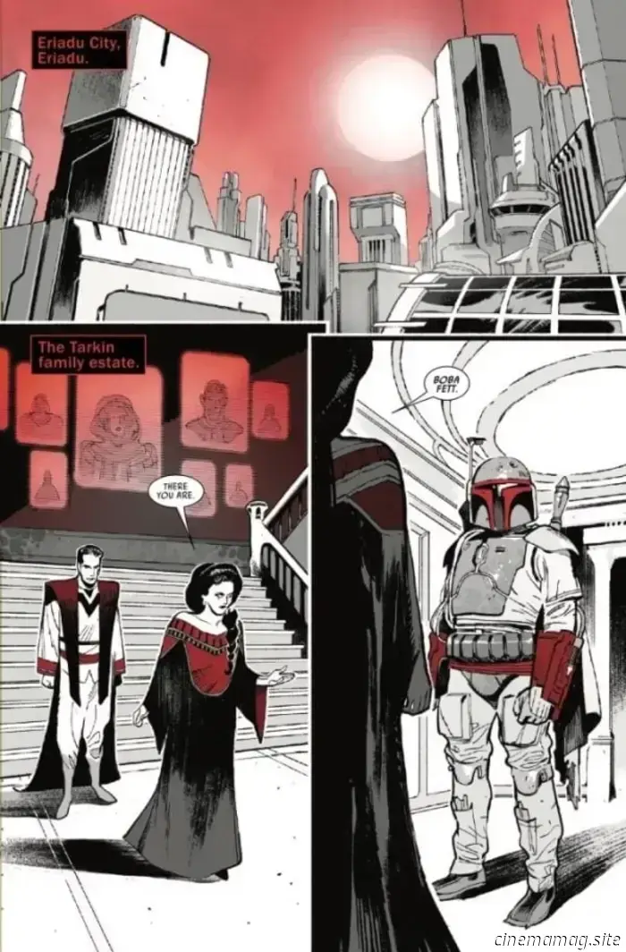Anteprima del fumetto – Star Wars: Boba Fett – Nero, Bianco e Rosso n. 4