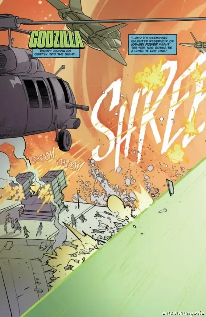 The Kai-Sei Era kicks off with a preview of Godzilla #1 from IDW.