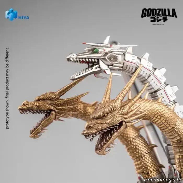 Hiya Toys has released the Mecha King Ghidorah figure from the Exquisite Basic Series, based on Godzilla vs. King Ghidorah.