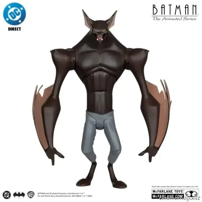 McFarlane Toys reveals new DC Direct figures of Batgirl, Blackfire, Man-Bat, and Red Tornado.