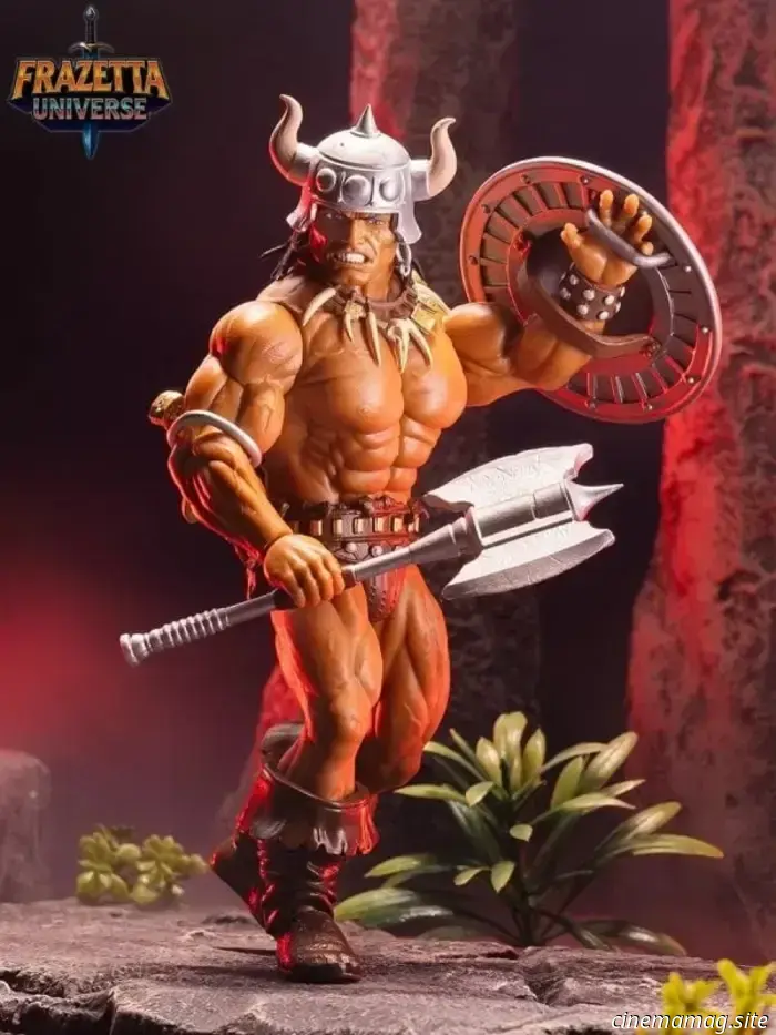John Carter de Marte, Conan el Bárbaro y Death Dealer lanzan una línea de figuras de acción de estilo retro del Universo Frazetta