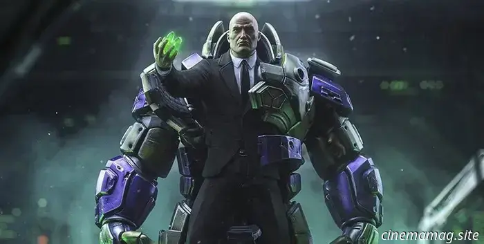 Lex Luthor si scatena con la nuova statua da collezione DC di Iron Studios.