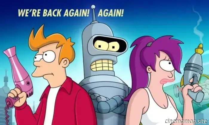 First-look images from Futurama season 13 have been unveiled in anticipation of its premiere in September.