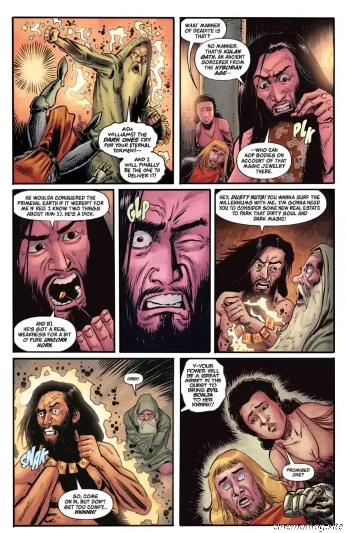 Red Sonja contro L'Armata delle Tenebre n. 5 - Anteprima del fumetto