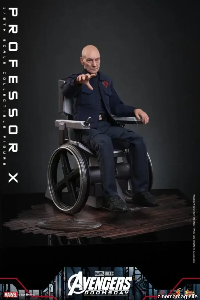 Professor X is now part of Hot Toys' sixth scale figure collection based on Avengers: Doomsday.