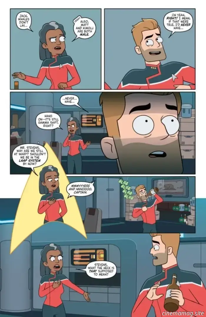 Star Trek: Lower Decks n. 11 - Anteprima del fumetto