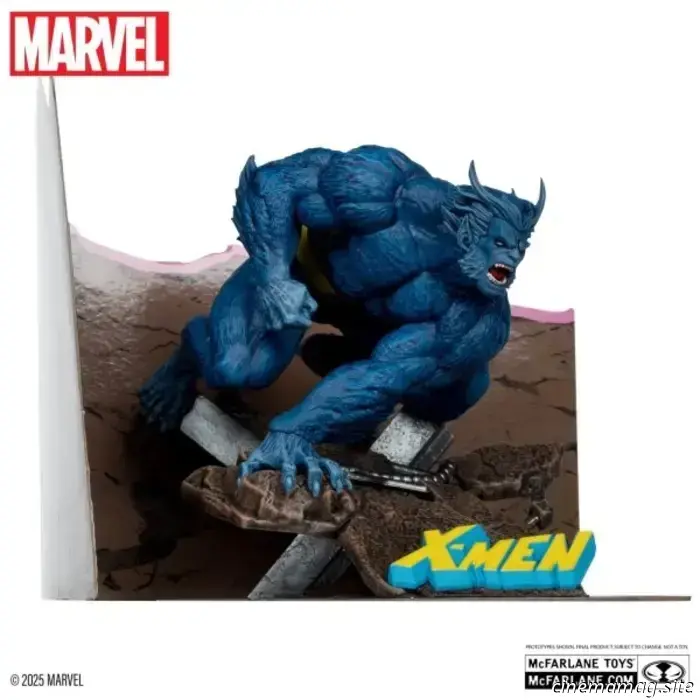 McFarlane Toys has revealed new Marvel collectibles featuring Spider-Man, Black Panther, The Thing, and Beast.
