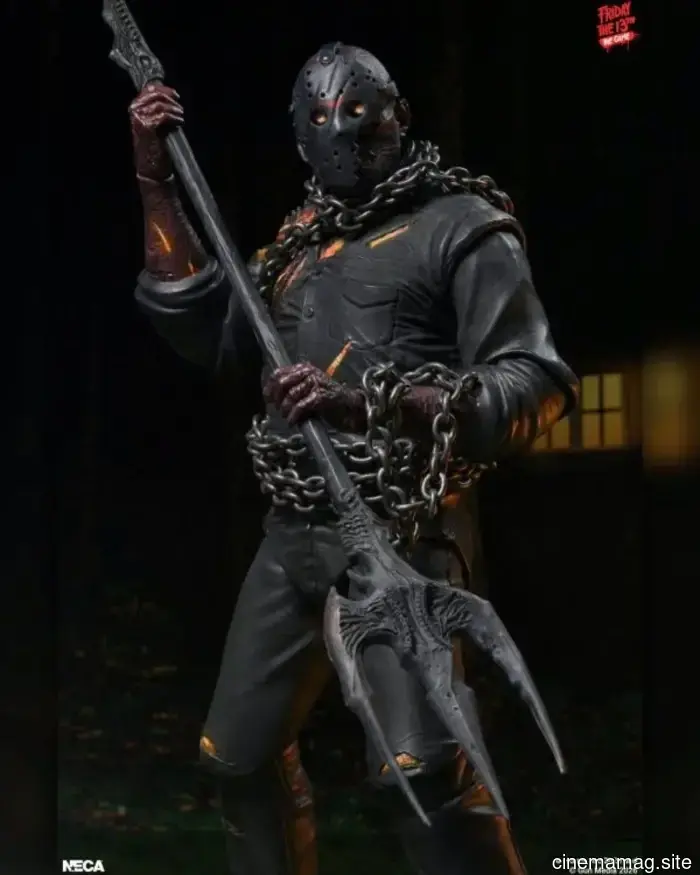 Пятница, 13-е: Ultimate Savini Jason фигурка действия из игры, выпущенная NECA
