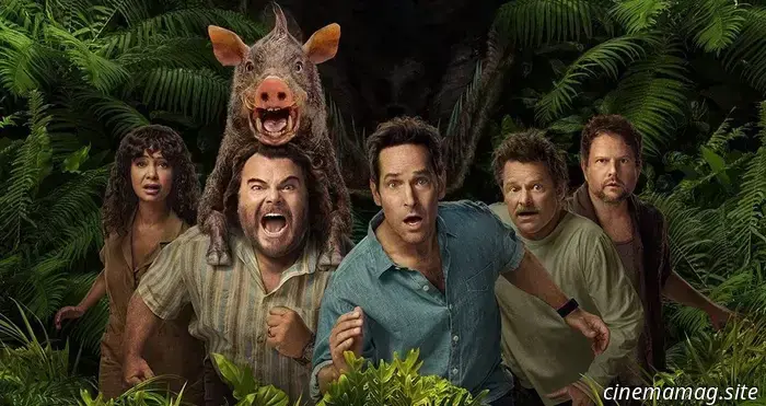 Nuovo poster del reboot di Anaconda con Paul Rudd e Jack Black