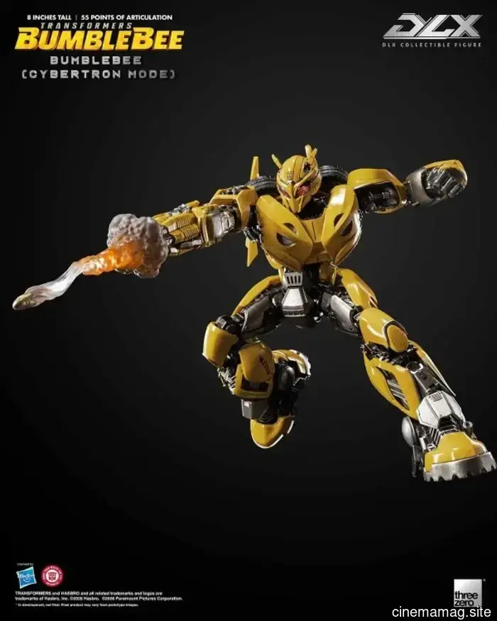 Transformers: figura DLX de Bumblebee presentada por Threezero