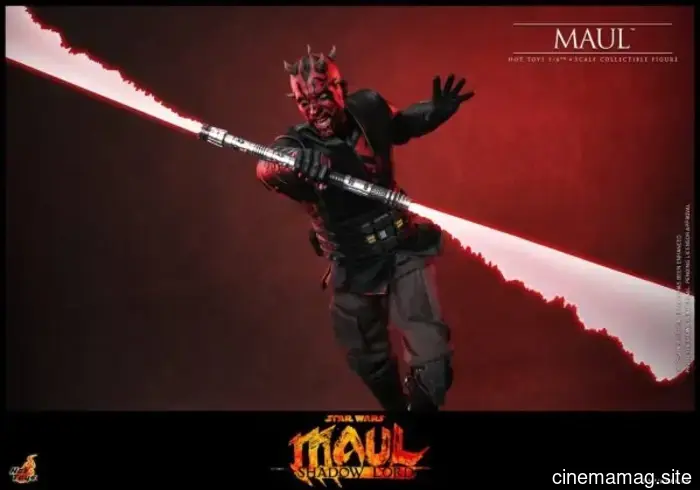 Hot Toys has revealed a sixth scale figure of Maul from Star Wars: Maul – Shadow Lord.