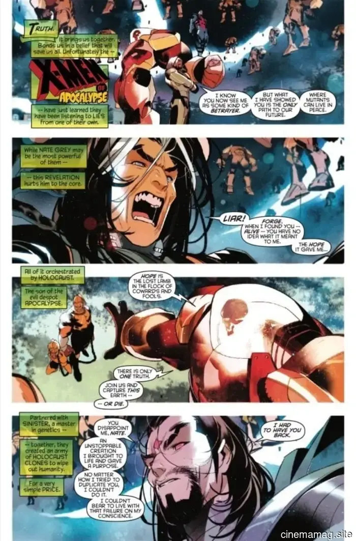 Vista previa del cómic – X-Men de Apocalypse Omega #1
