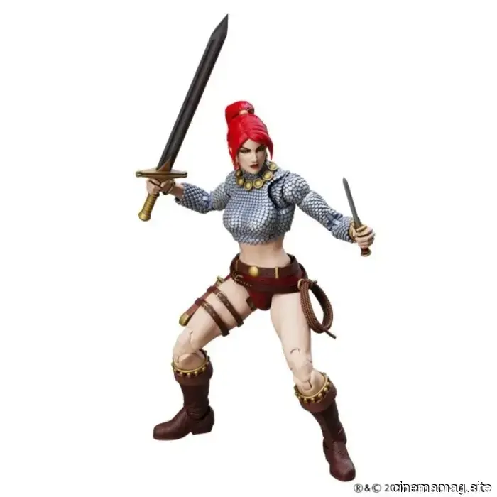 Boss Fight Studio has revealed the Immortal Red Sonja Epic H.A.C.K.S. action figure.