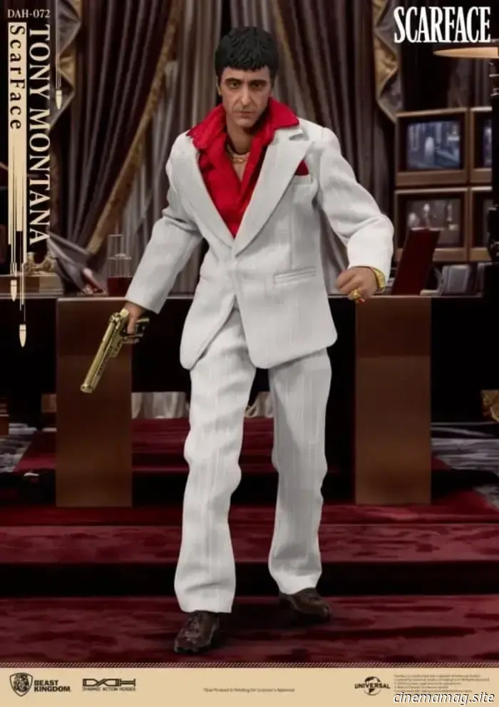 Beast Kingdom has revealed the Dynamic Action Heroes figure of Scarface's Tony Montana.
