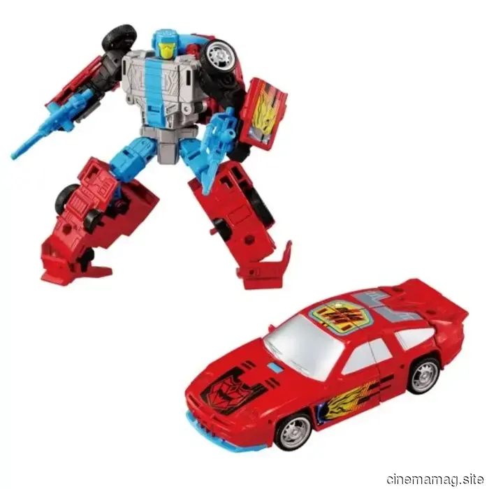 Pre-orders for the Transformers Takara Tomy Menasor and Secret Agent Arcee figures are now available from Hasbro.