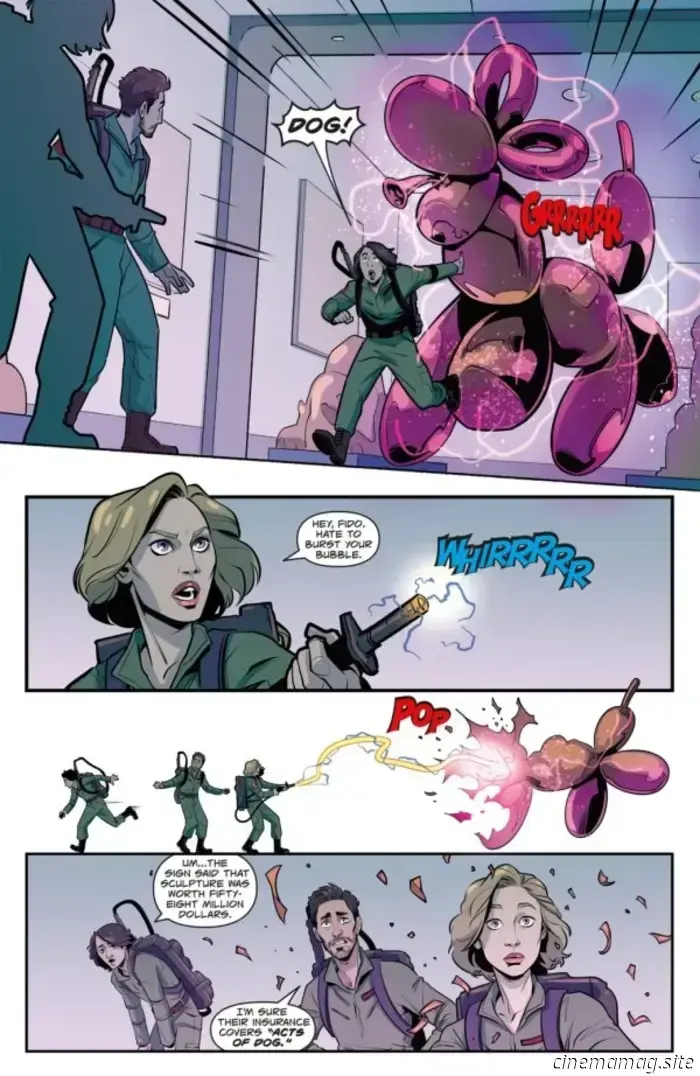 Ghostbusters: Dead Man's Chest #1 - Preview of the Comic Book