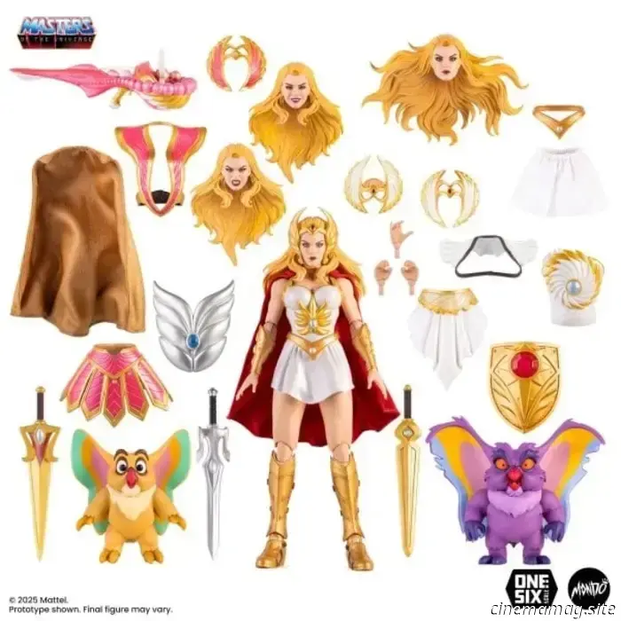 She-Ra e Swift Wind, i maestri dell'universo, figure in scala sei rivelate da Mondo