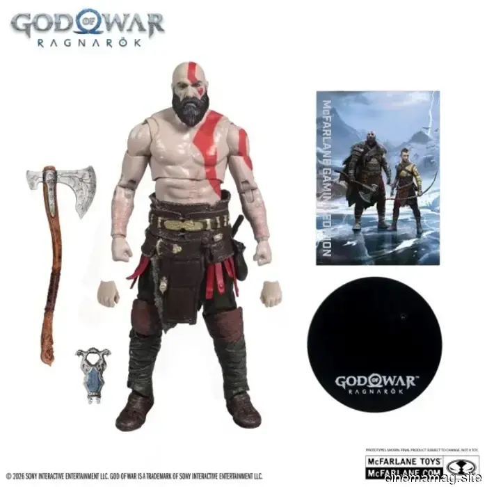 Nuevas figuras de acción de God of War Ragnarök reveladas por McFarlane Toys