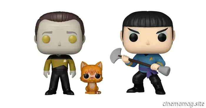 Новые коллекционные фигурки Pop! Vinyl из серии «Звёздный путь» с Споком, Датом и Кварком представлены компанией Funko