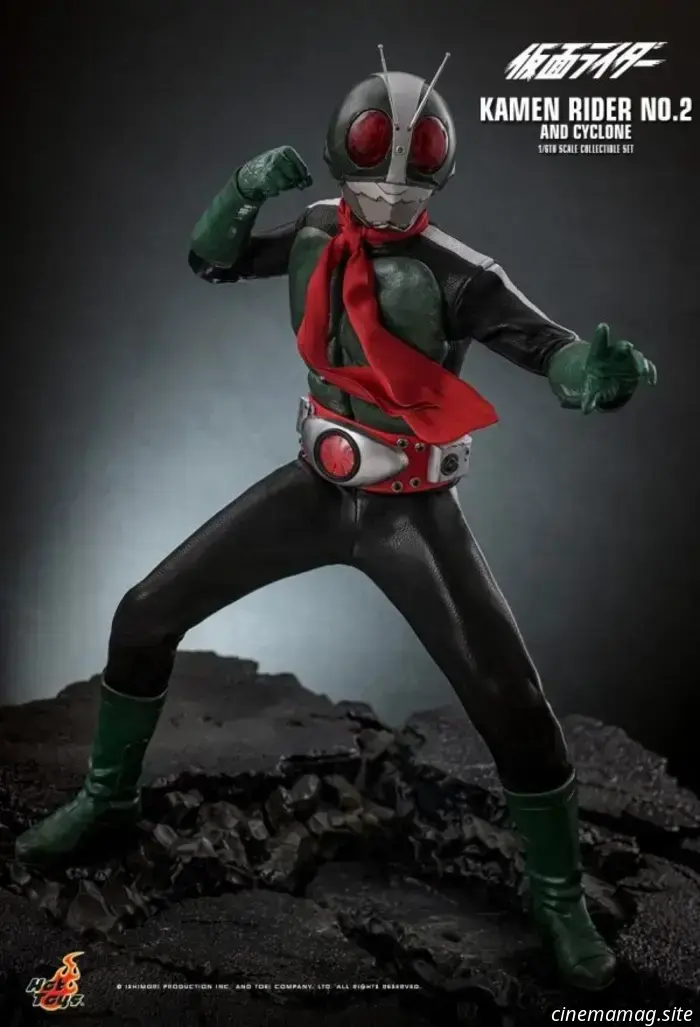 Hot Toys reveals the sixth scale collectible figure set of Kamen Rider No. 2 and Cyclone.