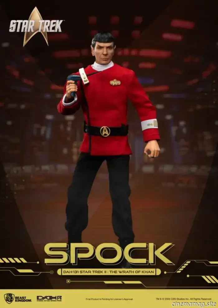 Спок и Пикар присоединяются к линейке динамичных фигурок Beast Kingdom Star Trek Dynamic 8ction Heroes.