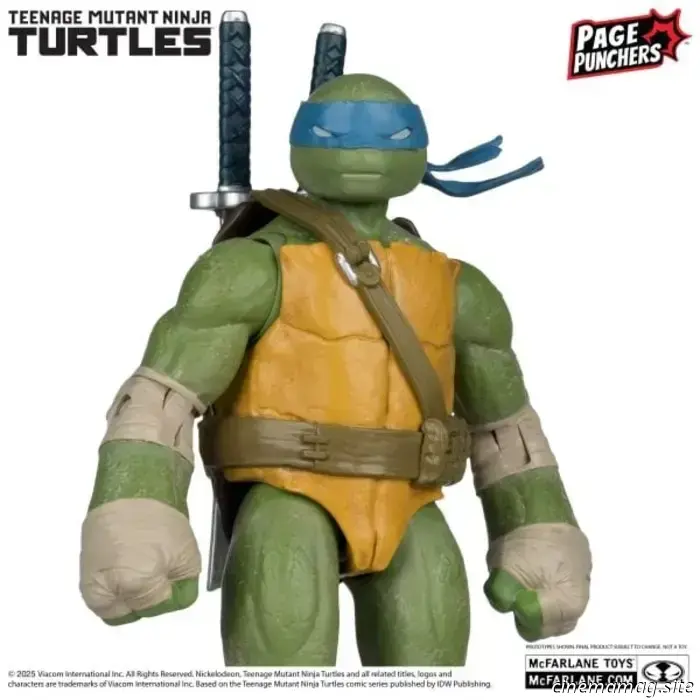McFarlane svela i nuovi Page Punchers delle Tartarughe Ninja
