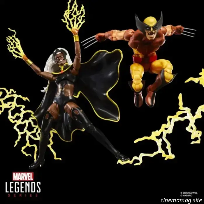 Hasbro presenta nuevas figuras de la serie Marvel Legends '97 de los X-Men en Comic-Con