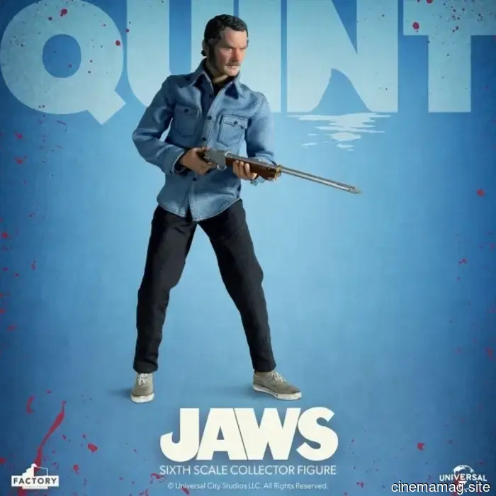 Quint e Hooper, figure in scala sei di Jaws svelate da Factory Entertainment