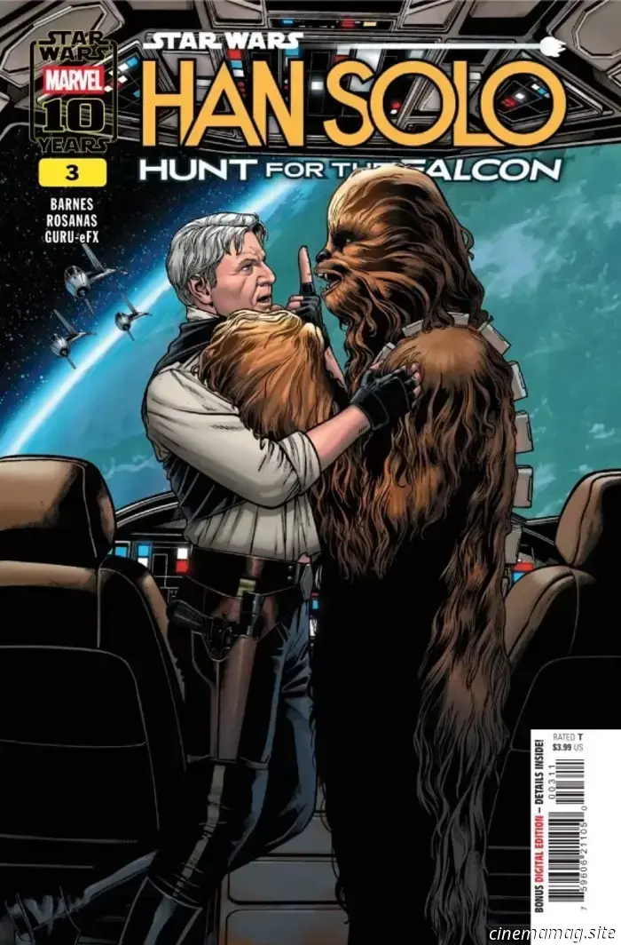 Marvel Comics publica Star Wars: Han Solo – Hunt for the Falcon #3 este miércoles que viene, y puedes echar un vistazo al avance oficial del número a continuación…

¡GRAN ROBO DEL HALCÓN! ¡HAN y CHEWIE se topan con los peligrosos Hermanos Irving! ¿Pero pueden hacerles frente los notorios hermanos que robaron el HALCÓN? ¿Y qué trato siniestro está maquinando el traficante de armas DUCAIN con el jefe de la chatarra UNKAR PLUTT?

Star Wars: Han Solo – Hunt for the Falcon #3 sale a la venta el 12 de noviembre, con un precio de $3.99.

Acerca de Amie Cranswick: Amie Cranswick ha formado parte del equipo editorial y directivo de Flickering Myth durante más de una década. Tiene experiencia en publicación y corrección de estilo y se ha desempeñado como editora en jefe de FlickeringMyth.com desde 2023.